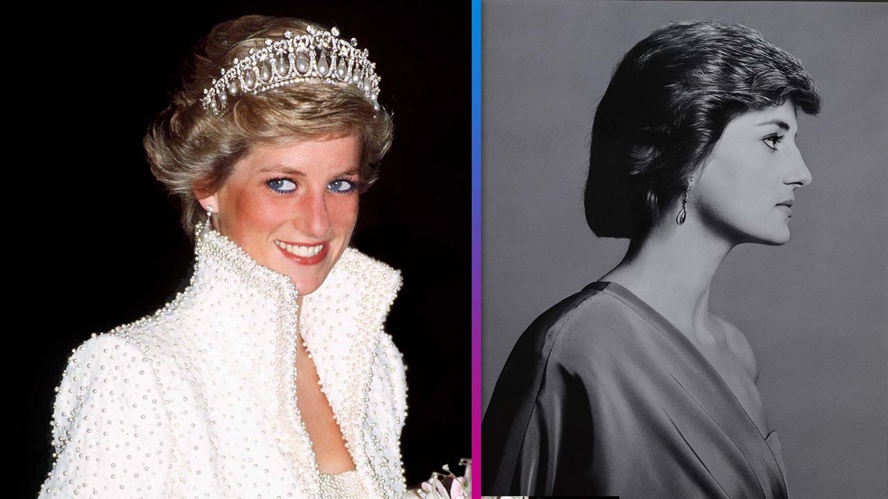 Princess Diana Stuns In Never Before Seen Portrait On Display At